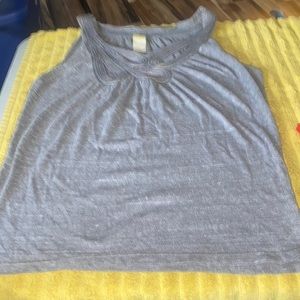 Beautiful gray shirt with pretty designs